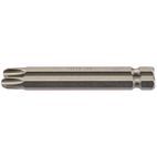 Draper 64316 No.3 1/4" Hex Cross Slot Insert Bit 75mm Long x 2 additional 1
