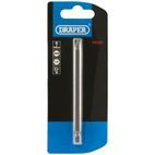 Draper 64347 6mm 1/4" Hex Plain Slot Insert Bit 100mm Long x 1 additional 2