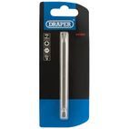 Draper 64362 No.2 1/4" Hex PZ Type Insert Bit 100mm Long x 1 additional 2