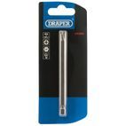 Draper 64365 No.2 1/4" Hex Cross Slot Insert Bit 100mm Long x 1 additional 2