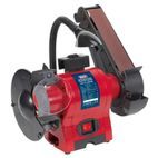 Sealey BG150BS Bench Grinder &amp;#8709;150mm with 50mm Belt Sander &amp; Work Light 250W/230V additional 2