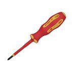 Draper 64477 Ergo Plus&amp;#174; VDE No.1 x 80mm PZ Slot Screwdriver additional 2
