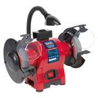 Sealey BG150WL Bench Grinder &amp;#8709;150mm with Work Light 250W/230V additional 1