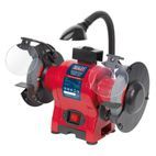 Sealey BG150WL Bench Grinder &amp;#8709;150mm with Work Light 250W/230V additional 2