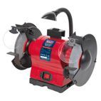 Sealey BG200WL Bench Grinder &amp;#8709;200mm with Work Light 550W/230V additional 2