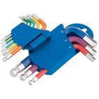Draper 66126 Metric Coloured Short Arm Hexagon Key Set (9 Piece) additional 1