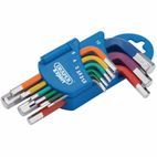 Draper 66126 Metric Coloured Short Arm Hexagon Key Set (9 Piece) additional 2