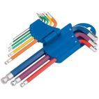 Draper 66132 Metric Coloured Hexagon and Ball End Key Set (9 Piece) additional 1