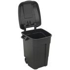 Sealey BM100 Refuse/Wheelie Bin 100ltr - Black additional 2