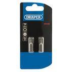 Draper 66426 T8 1/4" Hex TX-STAR&amp;#174; Insert Bit 25mm Long x 2 additional 2