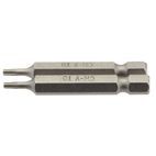 Draper 66484 T8 1/4" Hex TX-STAR&amp;#174; Insert Bit 50mm Long x 2 additional 1