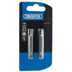 Draper 66485 T9 1/4" Hex TX-STAR&amp;#174; Insert Bit 50mm Long x 2 additional 2