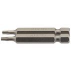 Draper 66486 T10 1/4" Hex TX-STAR&amp;#174; Insert Bit 50mm Long x 2 additional 1