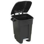 Sealey BM100P Refuse/Wheelie Bin with Foot Pedal 100ltr - Black additional 3