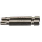 Draper 66491 T30 1/4" Hex TX-STAR&amp;#174; Insert Bit 50mm Long x 2 additional 1