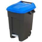 Sealey BM100PB Refuse/Wheelie Bin with Foot Pedal 100ltr - Blue additional 3