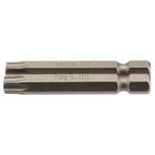 Draper 66624 T40 1/4" Hex TX-STAR&amp;#174; Insert Bit 50mm Long x 2 additional 1
