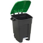 Sealey BM100PG Refuse/Wheelie Bin with Foot Pedal 100ltr - Green additional 2