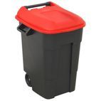 Sealey BM100R Refuse/Wheelie Bin 100ltr - Red additional 1
