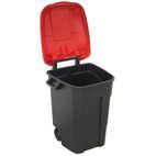 Sealey BM100R Refuse/Wheelie Bin 100ltr - Red additional 2