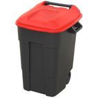 Sealey BM100R Refuse/Wheelie Bin 100ltr - Red additional 3