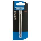 Draper 66911 T10 1/4" Hex TX-STAR&amp;#174; Insert Bit 100mm Long x 1 additional 2