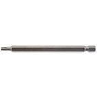 Draper 66929 T20 1/4" Hex TX-STAR&amp;#174; Insert Bit 100mm Long x 1 additional 1