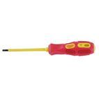 Draper 69213 4.0mm x 100mm Fully Insulated Plain Slot Screwdriver additional 1