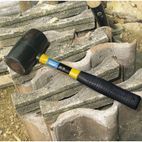 Draper 72020 Rubber Mallet with Fibreglass Shaft (680g - 24oz) additional 2