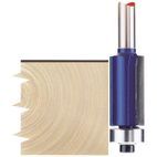 Draper 75335 1/4" Flush 12.7 x 25mm TCT Router Bit additional 1