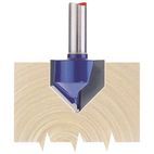 Draper 75337 1/4" Groove 19mm x 90&amp;deg; TCT Router Bit additional 1