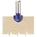 Draper 75345 1/4" Core Box 12.7 x 6.35mm Radius TCT Router Bit additional 1