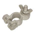 Sealey BTN24 Battery Terminal - Post with Washer &amp; Wing Nut 24V Negative Pack of 5 additional 2