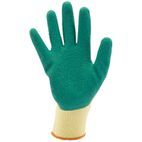 Draper 82604 Green Heavy Duty Latex Coated Work Gloves - Extra Large additional 1