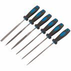 Draper 83480 150mm Soft Grip Needle File Set (6 Piece) additional 2