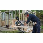 Draper 83677 210mm Sliding Compound Mitre Saw with Laser Cutting Guide (1500W) additional 3