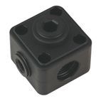 Sealey CASPB Porting Block 5 x 1/2"BSP Connection (John Guest Speedfit&amp;reg; - JG-L-WSK) additional 1