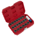 Sealey SX217 21pc Locking Wheel Nut Key Set - BMW additional 1