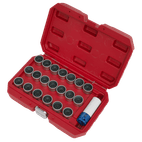 Sealey SX217 21pc Locking Wheel Nut Key Set - BMW additional 3