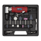 Sealey GSA675 Air Die Grinder 90° Angle Kit 15pc additional 3