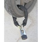 Sealey CLA109DL Motorcycle Chain &amp; Disc Lock 10.5 x 10.5 x 900mm 4* ART Approved additional 2