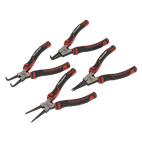 Sealey AK8457 Circlip Pliers Set 180mm 4pc additional 1