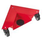 Sealey CM4 Corner Transport Dollies Set of 4 150kg Capacity additional 3