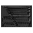 Sealey AK63264B Combination Spanner Set 25pc Metric - Black Series additional 2