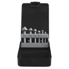 Sealey CSSET6V Countersink Bit Set 6pc - 3 x V Flutes additional 3