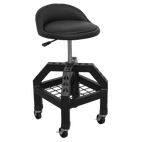 Sealey SCR03B Creeper Stool Pneumatic with Adjustable Height Swivel Seat &amp; Back Rest additional 3
