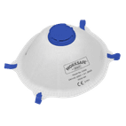 Sealey 9332/10 Cup Mask Valved FFP2 - Pack of 10 additional 1