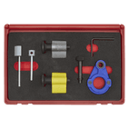 Sealey VSE2092 Diesel Engine Timing Tool Kit 1.2D, 1.4D, 1.6D, 2.0D - VAG, Ford &amp; Mitsubishi - Belt Drive additional 2