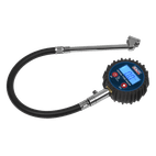 Sealey TST003 Digital Tyre Pressure Gauge with Twin Push-On Connector additional 1
