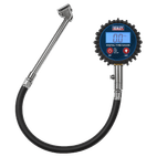 Sealey TST003 Digital Tyre Pressure Gauge with Twin Push-On Connector additional 6